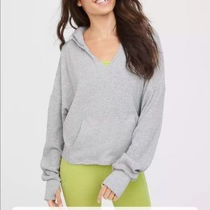 Aerie waffle hoodie